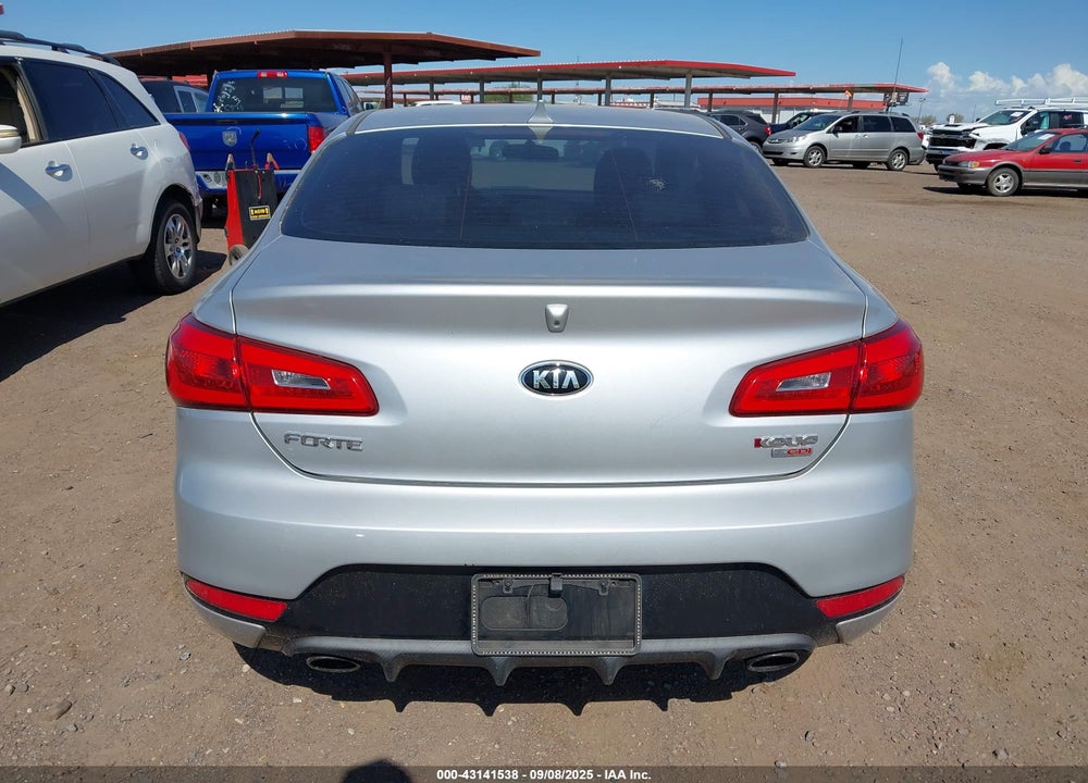 2016 KIA FORTE KOUP SX VIN: KNAFZ6A38G5591829