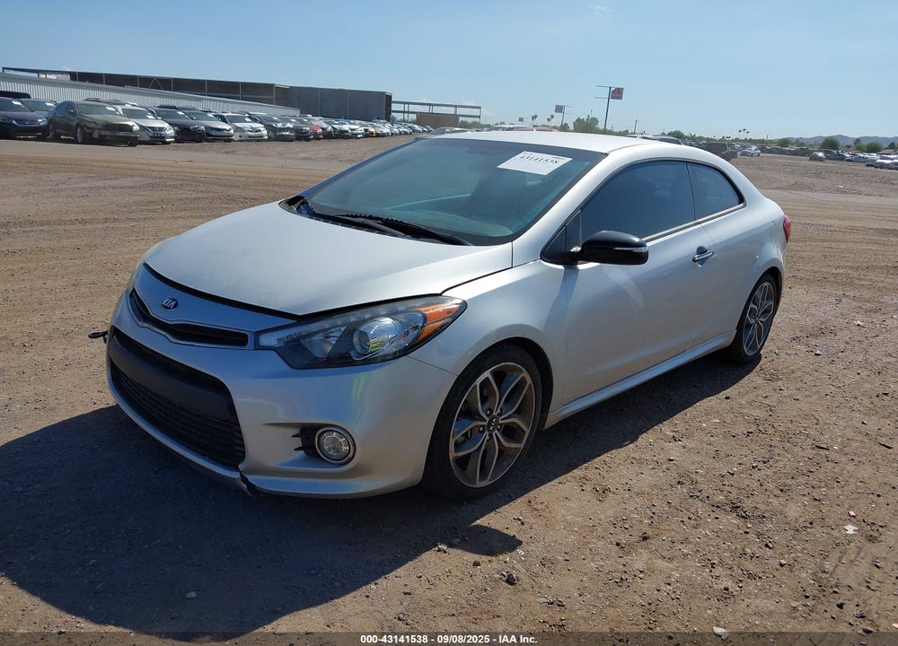 2016 KIA FORTE KOUP SX VIN: KNAFZ6A38G5591829