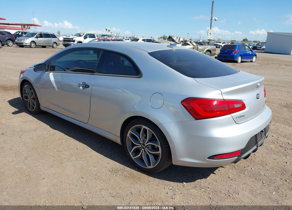 2016 KIA FORTE KOUP SX VIN: KNAFZ6A38G5591829