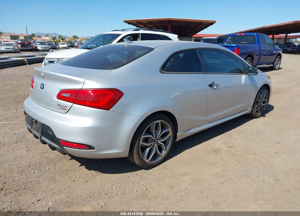 2016 KIA FORTE KOUP SX VIN: KNAFZ6A38G5591829
