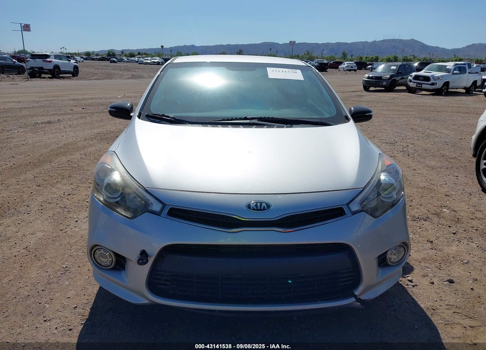 2016 KIA FORTE KOUP SX VIN: KNAFZ6A38G5591829