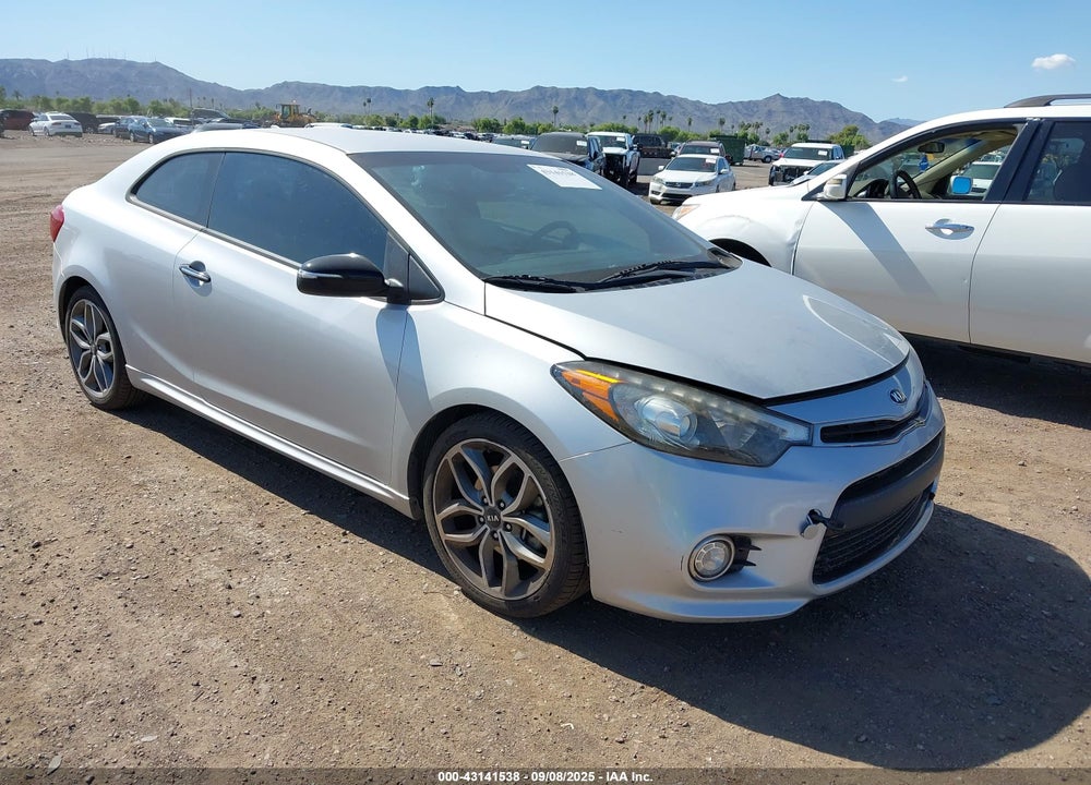2016 KIA FORTE KOUP SX VIN: KNAFZ6A38G5591829