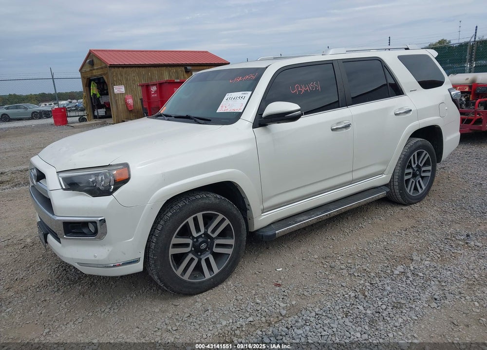 2016 TOYOTA 4RUNNER LIMITED VIN: JTEBU5JR7G5327723