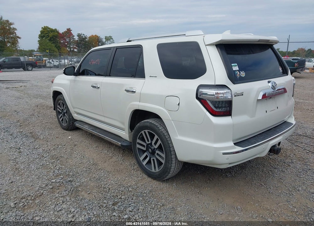 2016 TOYOTA 4RUNNER LIMITED VIN: JTEBU5JR7G5327723