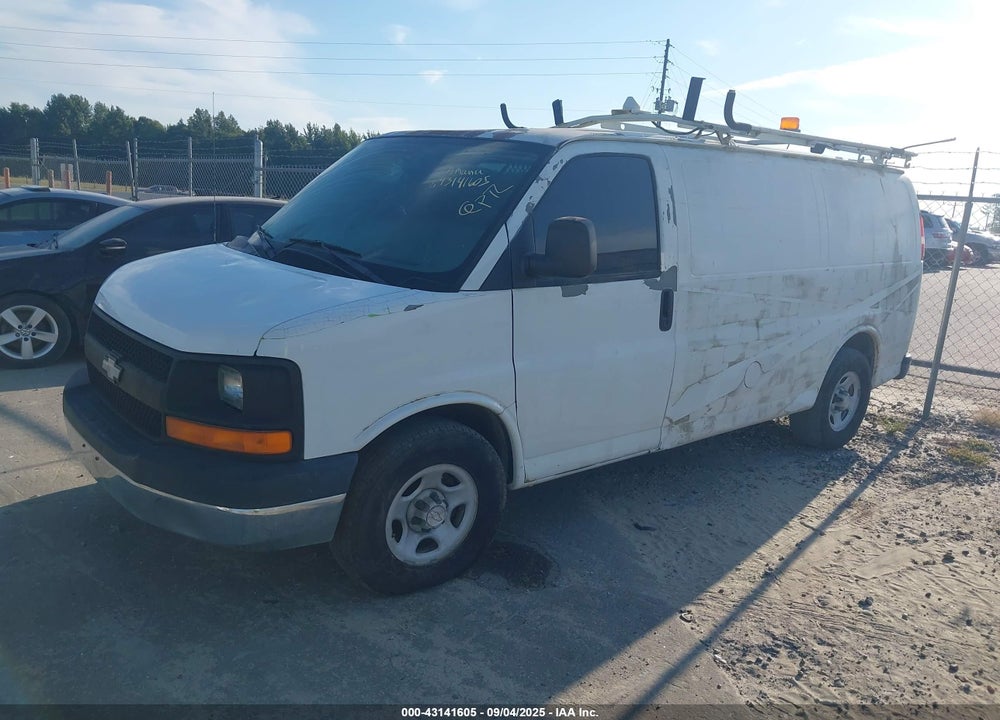 2008 CHEVROLET EXPRESS WORK VAN VIN: 1GCFG15X881225192