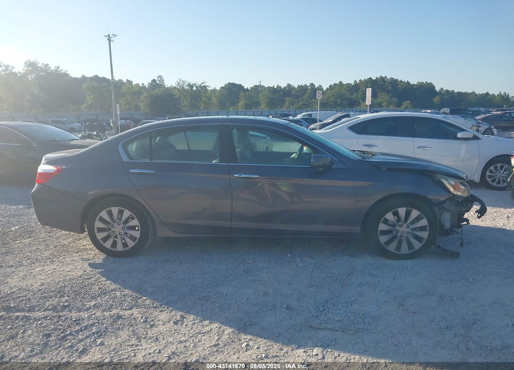 2014 HONDA ACCORD EX-L V-6 VIN: 1HGCR3F80EA035058