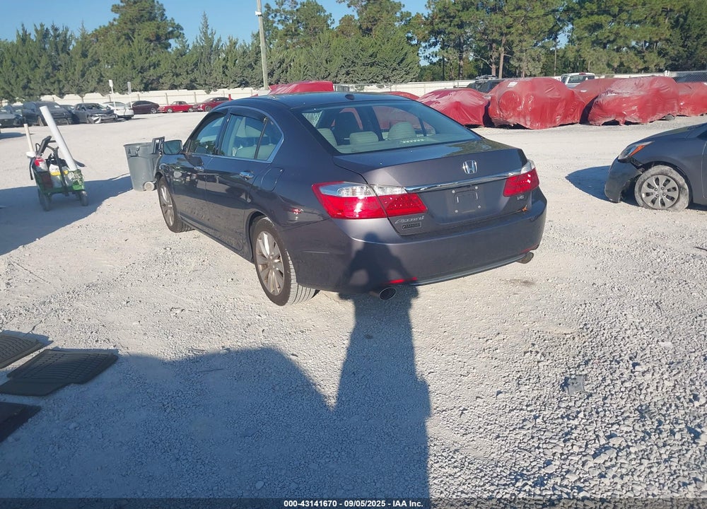 2014 HONDA ACCORD EX-L V-6 VIN: 1HGCR3F80EA035058