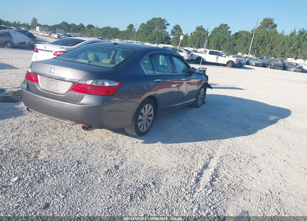 2014 HONDA ACCORD EX-L V-6 VIN: 1HGCR3F80EA035058