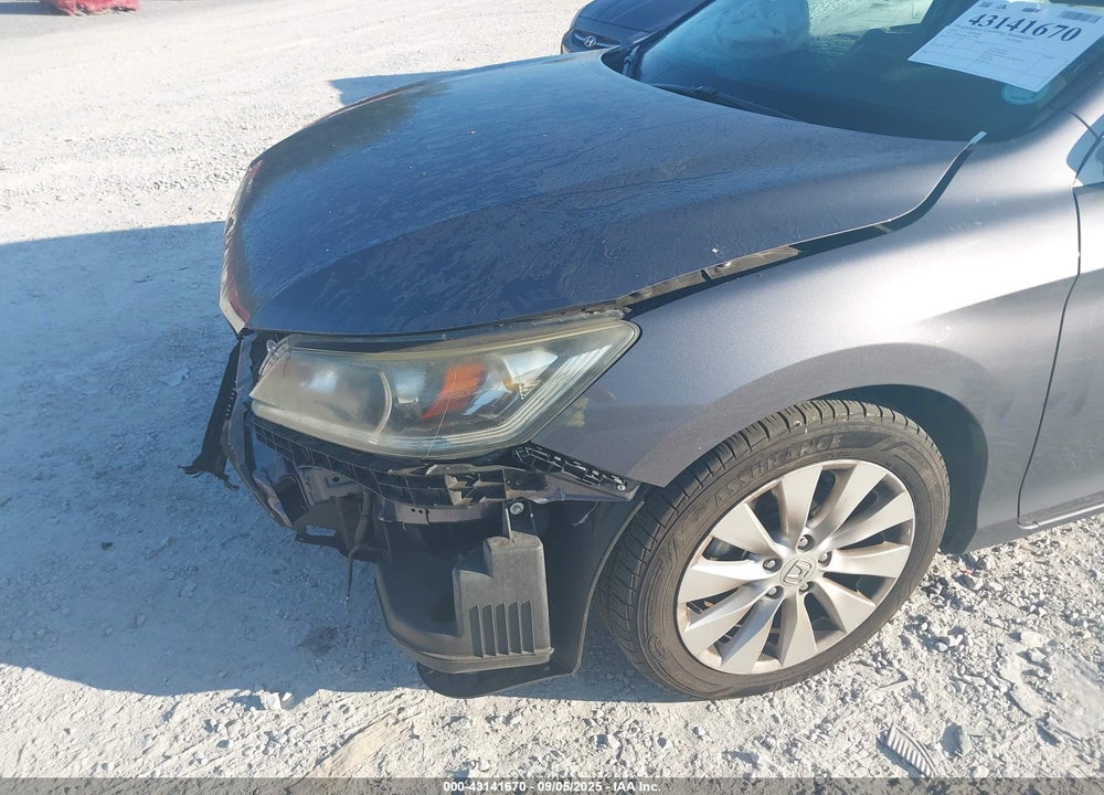 2014 HONDA ACCORD EX-L V-6 VIN: 1HGCR3F80EA035058