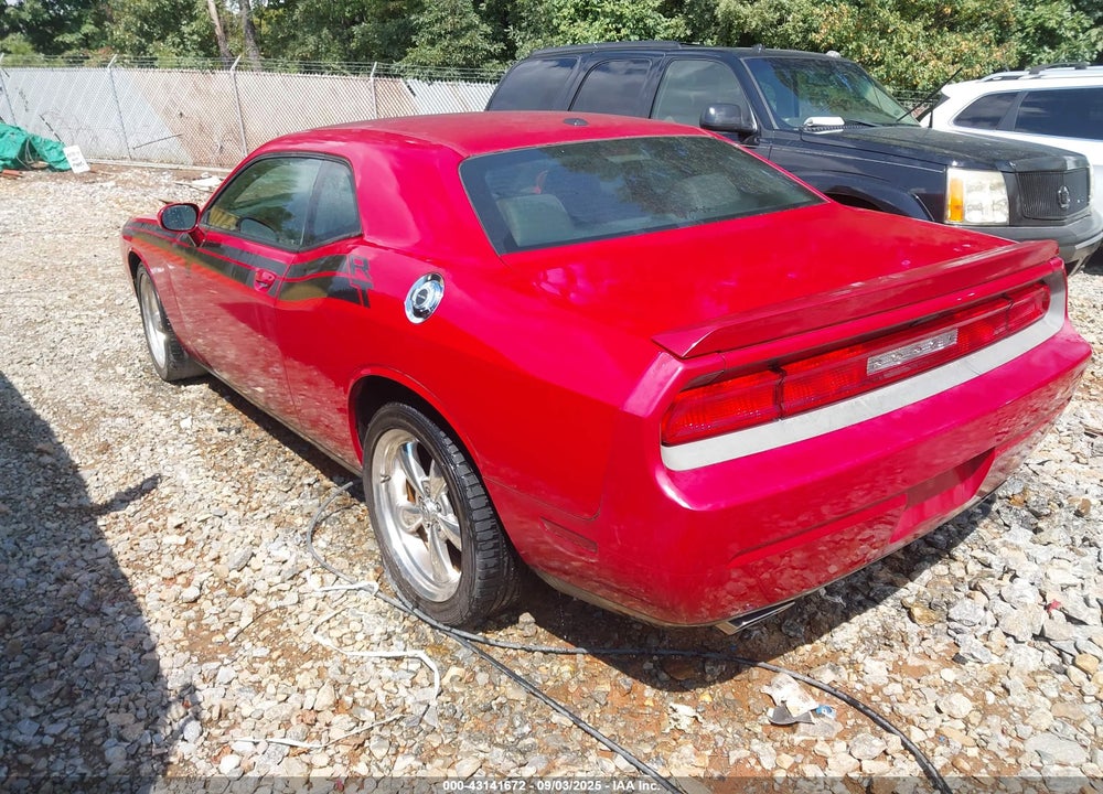 2013 DODGE CHALLENGER VIN: 2C3CDYAGXDH540585