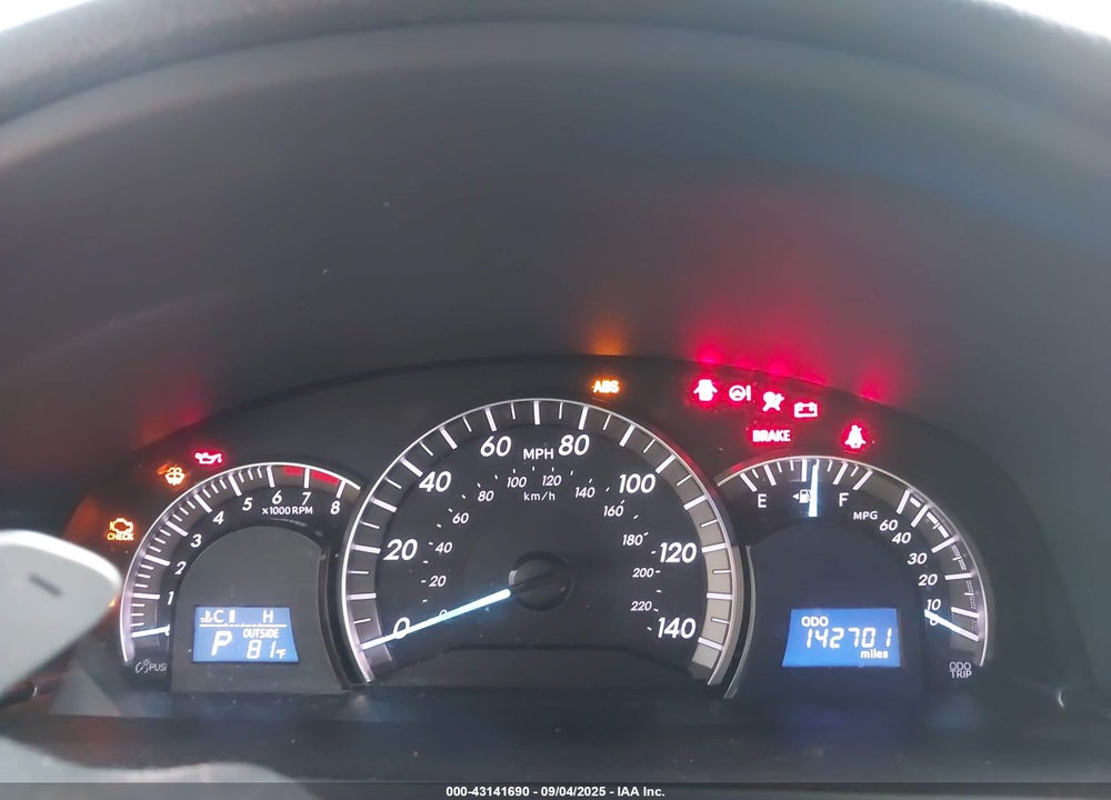 2012 TOYOTA CAMRY VIN: 4T1BF1FK2CU572119