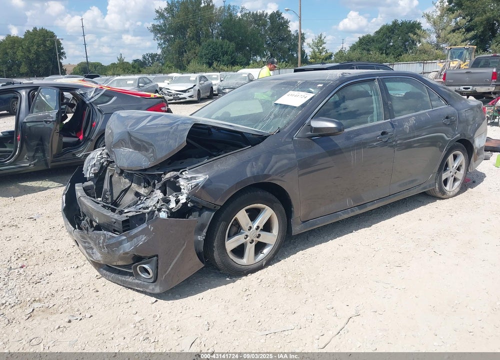 2013 TOYOTA CAMRY VIN: 4T1BF1FK4DU255346
