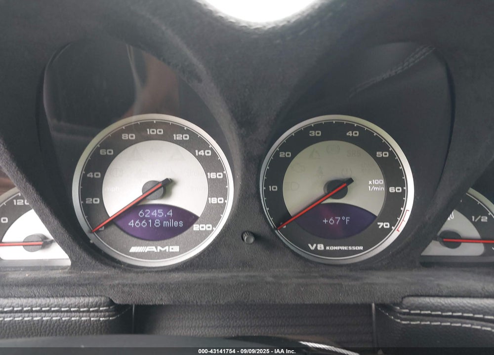 2005 MERCEDES-BENZ SL 55 AMG VIN: WDBSK74F65F091465