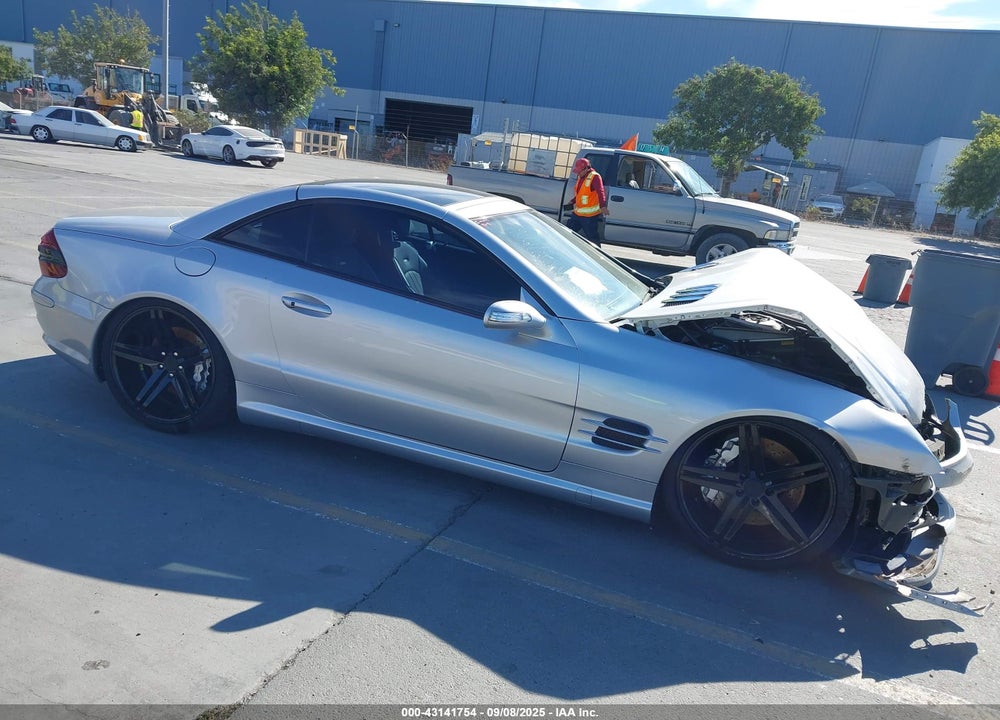 2005 MERCEDES-BENZ SL 55 AMG VIN: WDBSK74F65F091465