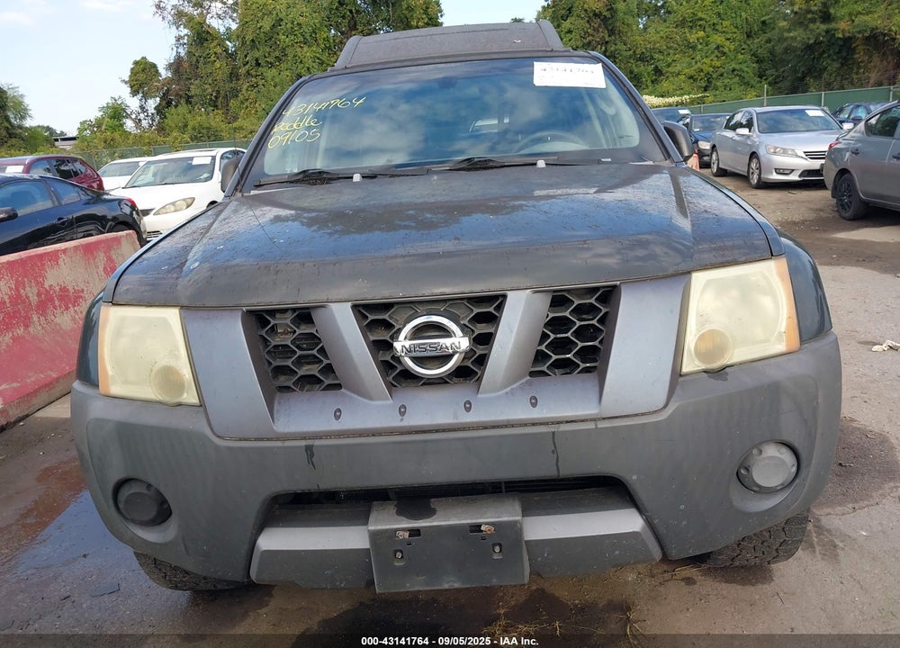 2006 NISSAN XTERRA S VIN: 5N1AN08W16C545268