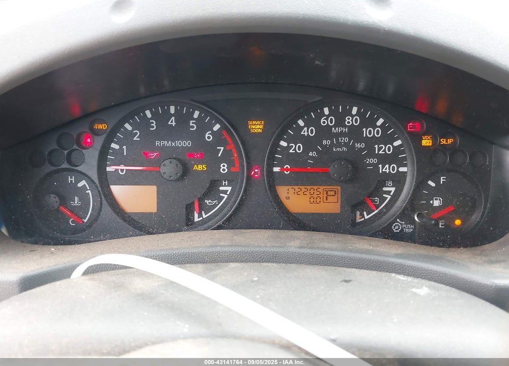 2006 NISSAN XTERRA S VIN: 5N1AN08W16C545268