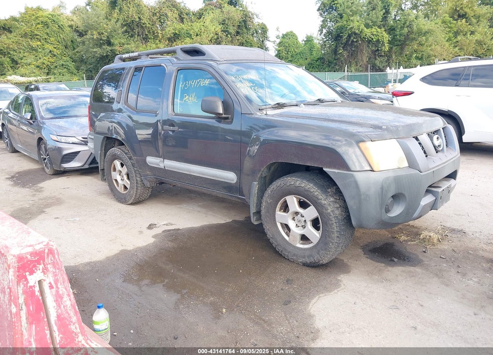 2006 NISSAN XTERRA S VIN: 5N1AN08W16C545268