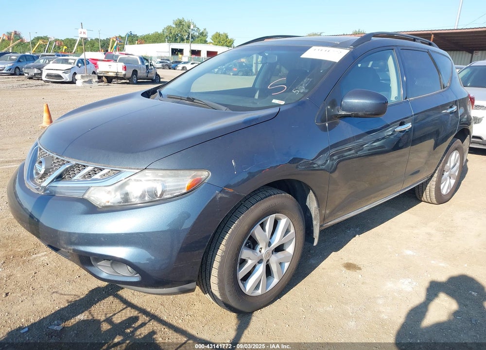 2012 NISSAN MURANO VIN: JN8AZ1MW2CW212824