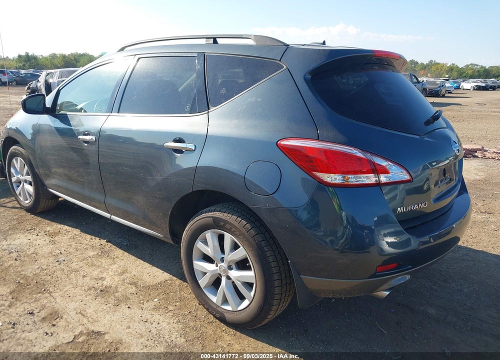 2012 NISSAN MURANO VIN: JN8AZ1MW2CW212824