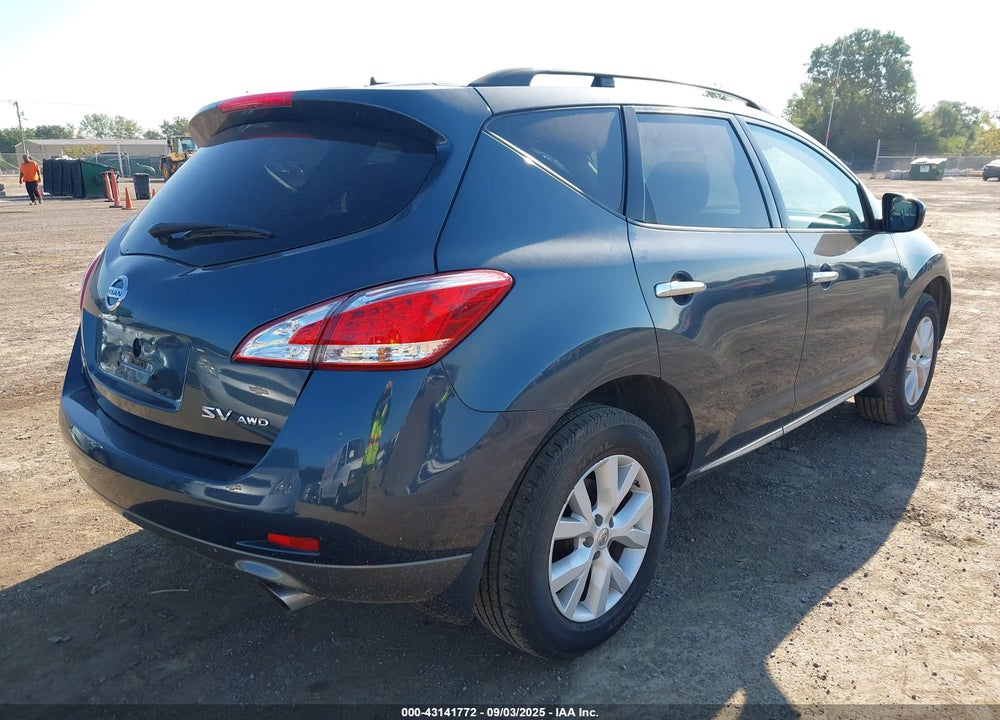 2012 NISSAN MURANO VIN: JN8AZ1MW2CW212824