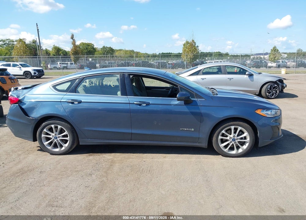 2019 FORD FUSION VIN: 3FA6P0LU6KR154466