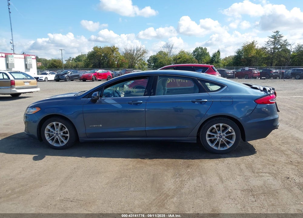2019 FORD FUSION VIN: 3FA6P0LU6KR154466