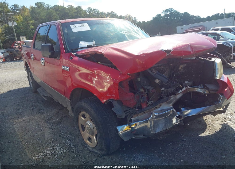 2004 FORD F-150 LARIAT/XLT VIN: 1FTPW125X4KD40990
