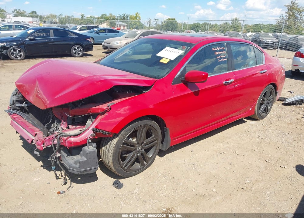 2016 HONDA ACCORD VIN: 1HGCR2F58GA103626