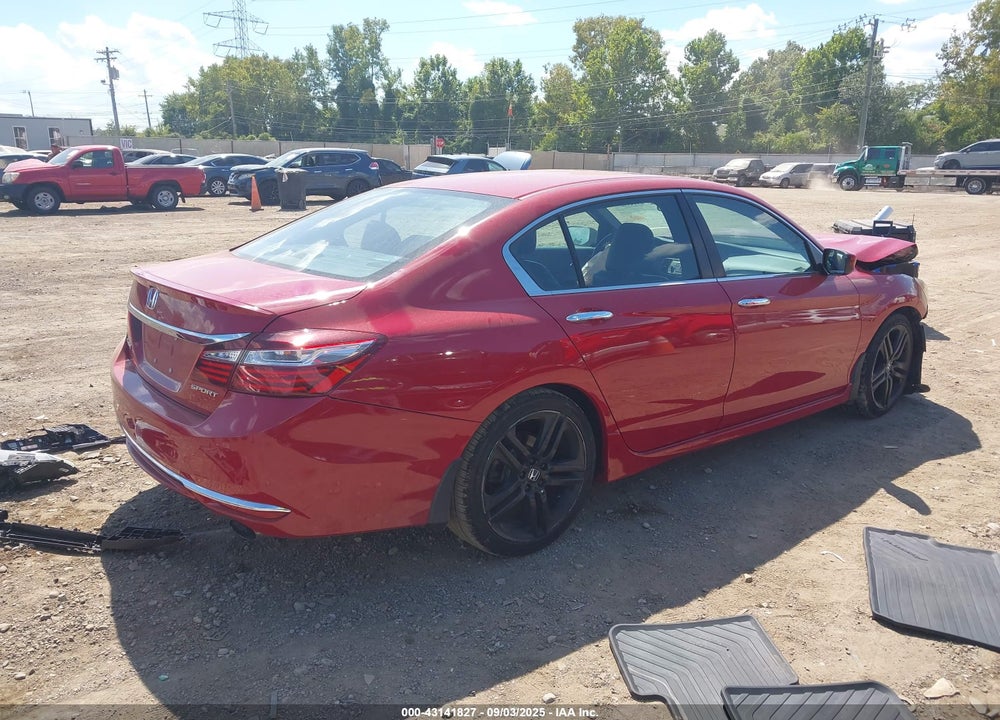 2016 HONDA ACCORD VIN: 1HGCR2F58GA103626