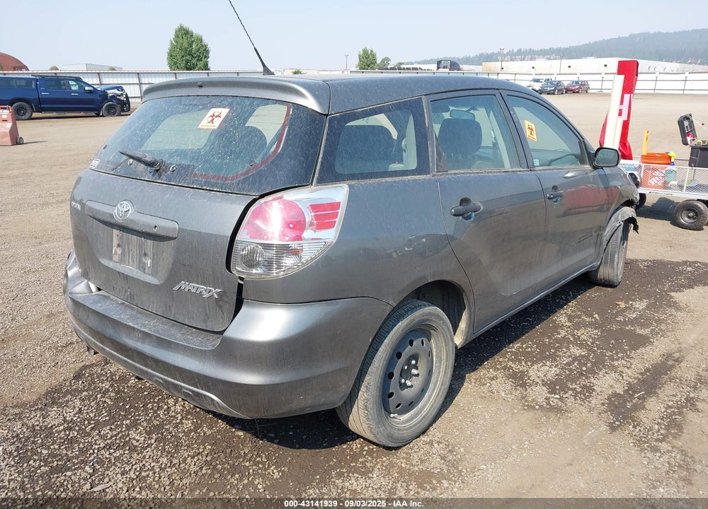 2008 TOYOTA MATRIX VIN: 2T1KR32E58C686773