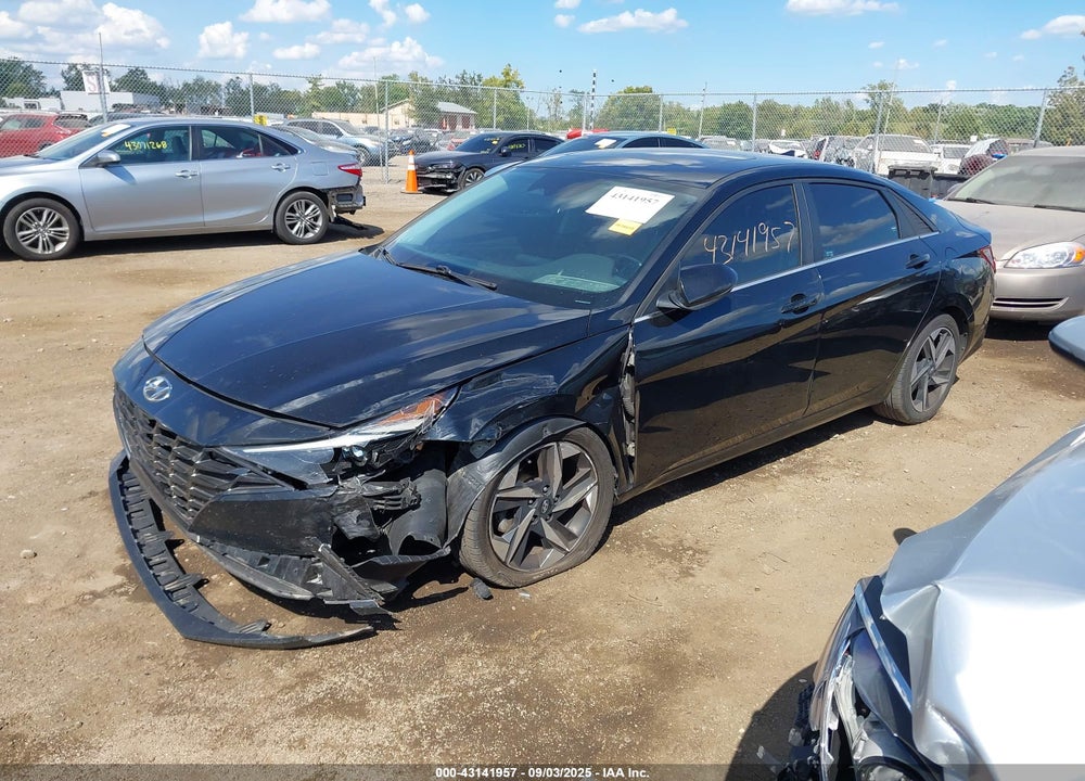 2021 HYUNDAI ELANTRA VIN: KMHLN4AG2MU197426