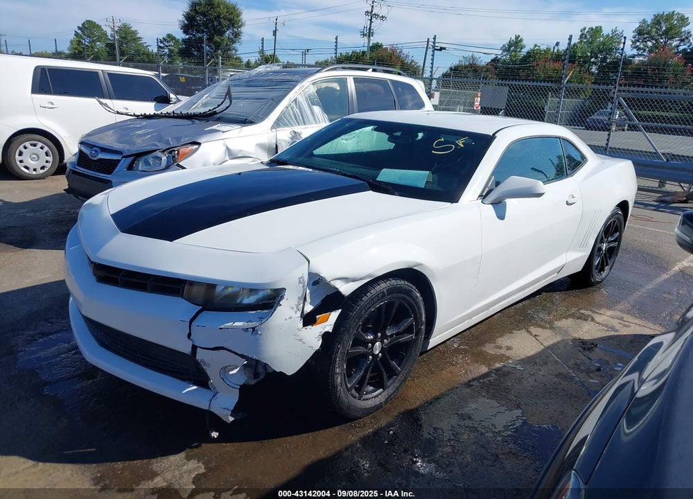 2014 CHEVROLET CAMARO 2LS VIN: 2G1FA1E37E9231130