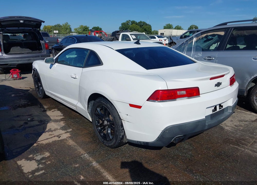 2014 CHEVROLET CAMARO 2LS VIN: 2G1FA1E37E9231130