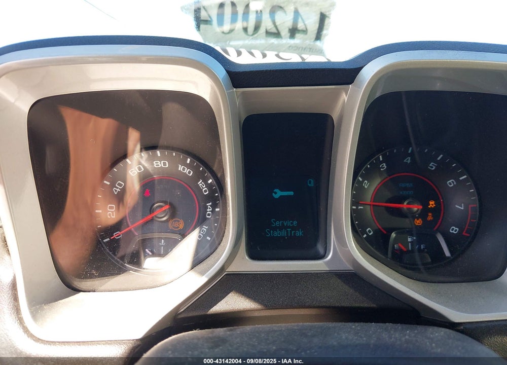 2014 CHEVROLET CAMARO 2LS VIN: 2G1FA1E37E9231130