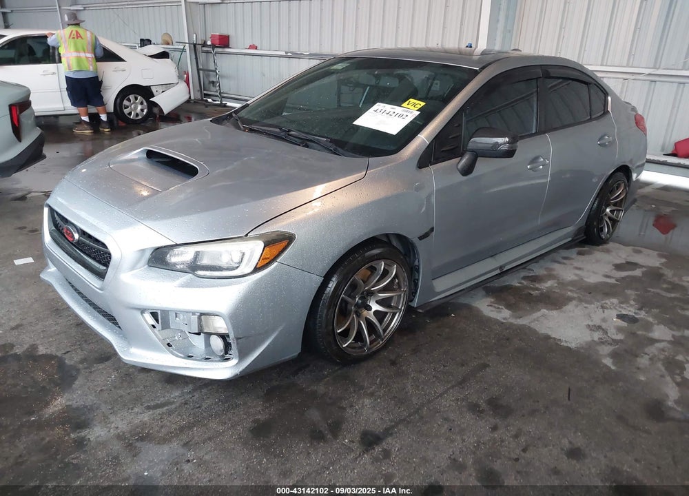 2015 SUBARU WRX LIMITED VIN: JF1VA1G68F9833199
