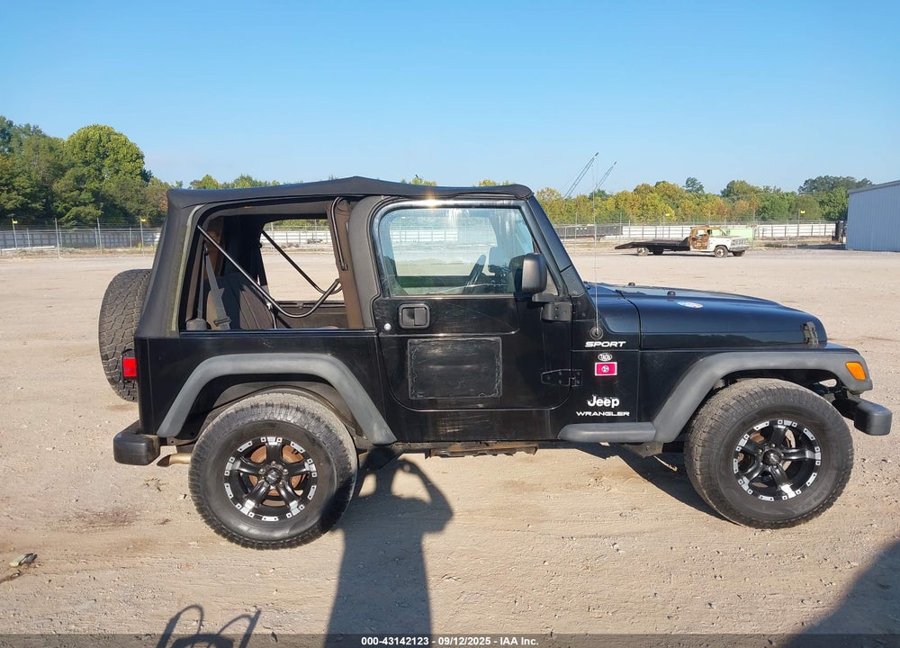 2005 JEEP WRANGLER SPORT VIN: 1J4FA49S35P384321