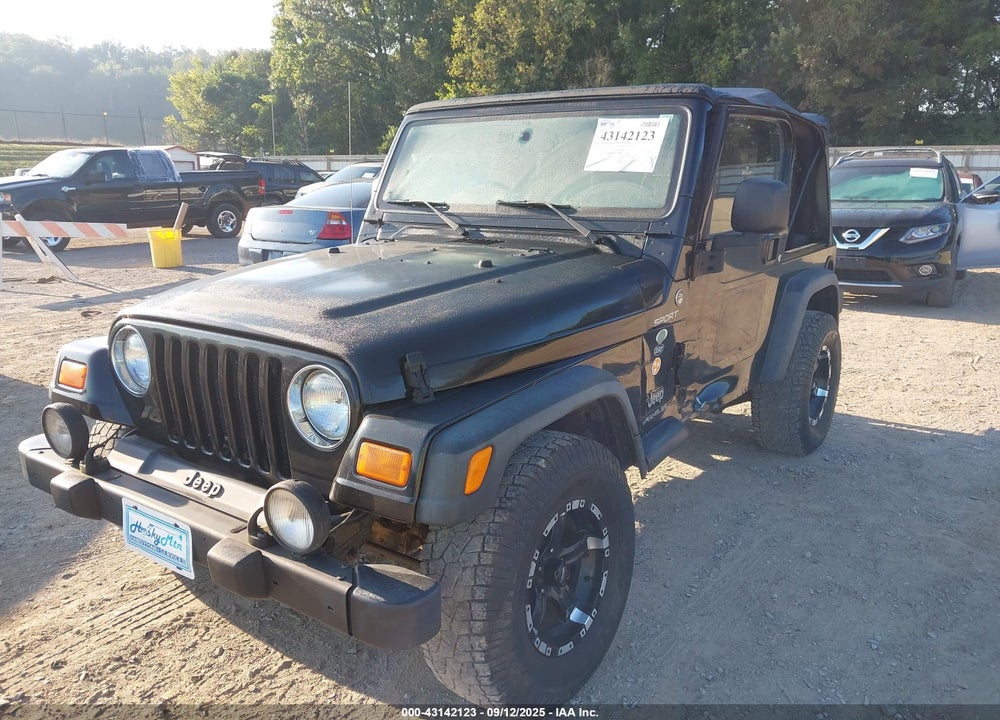 2005 JEEP WRANGLER SPORT VIN: 1J4FA49S35P384321