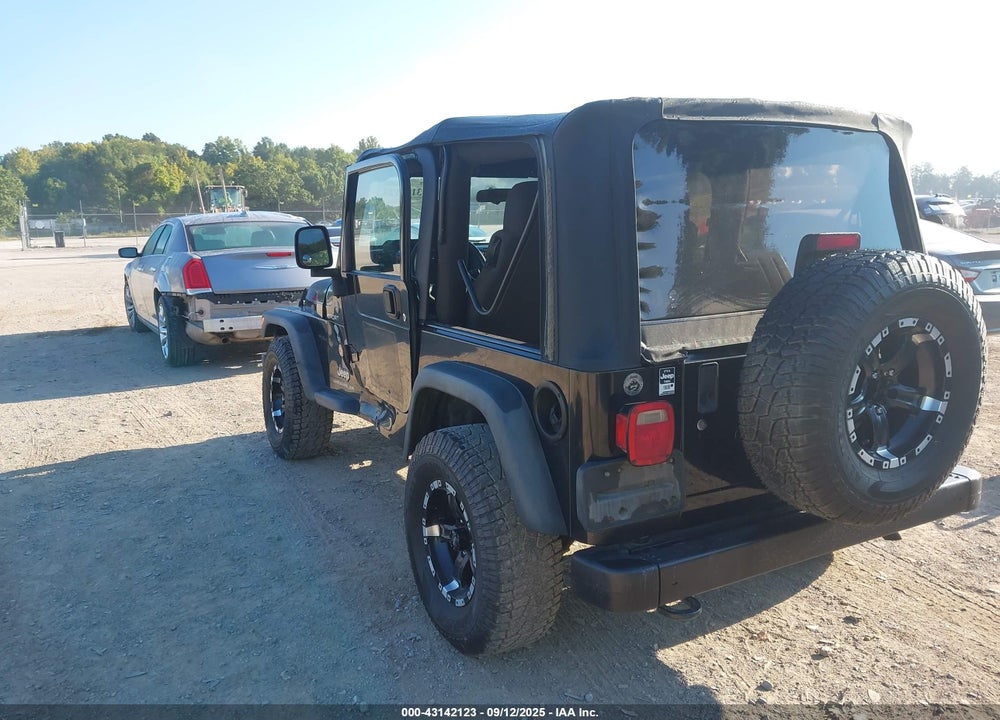 2005 JEEP WRANGLER SPORT VIN: 1J4FA49S35P384321