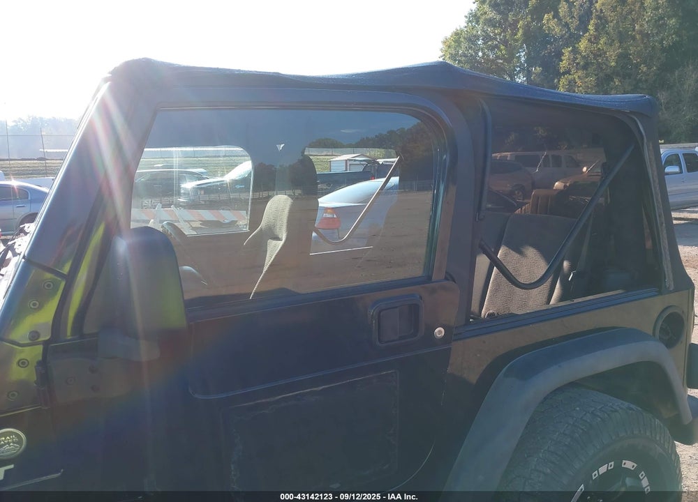 2005 JEEP WRANGLER SPORT VIN: 1J4FA49S35P384321