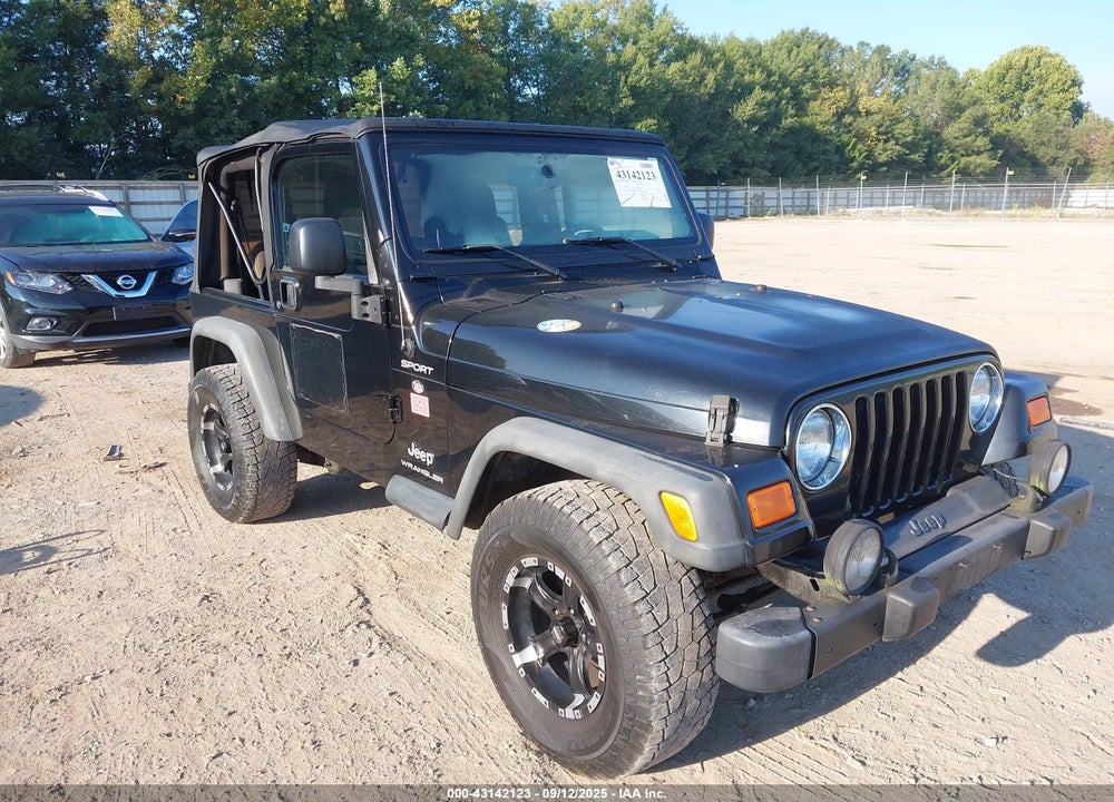 2005 JEEP WRANGLER SPORT VIN: 1J4FA49S35P384321