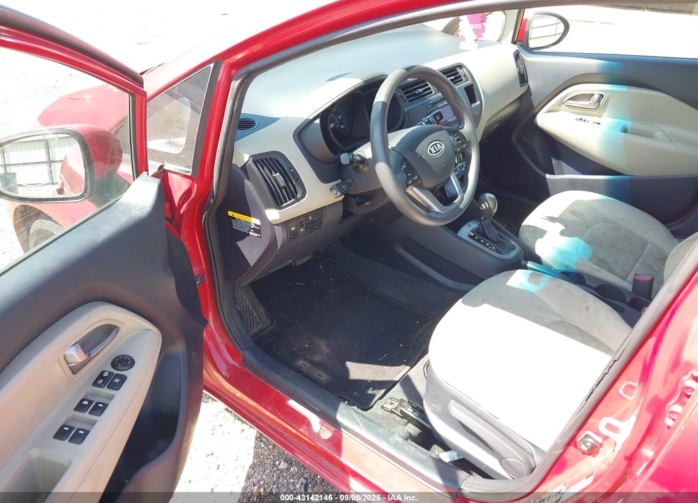 2012 KIA RIO VIN: KNADM4A36C6086628
