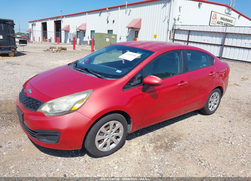 2012 KIA RIO VIN: KNADM4A36C6086628