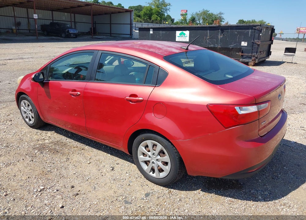 2012 KIA RIO VIN: KNADM4A36C6086628