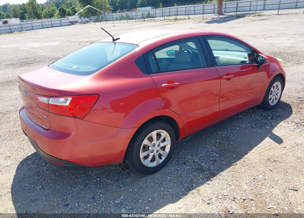 2012 KIA RIO VIN: KNADM4A36C6086628