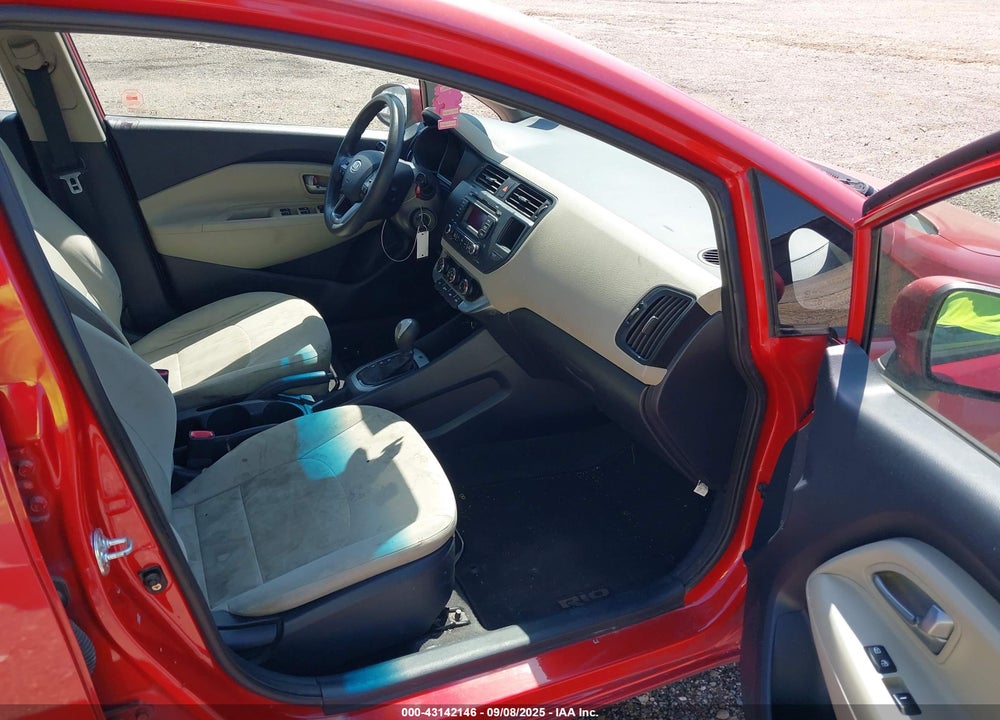 2012 KIA RIO VIN: KNADM4A36C6086628