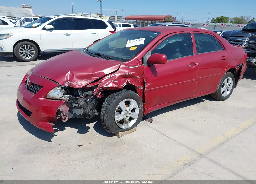 2010 TOYOTA COROLLA LE VIN: 1NXBU4EE6AZ260935
