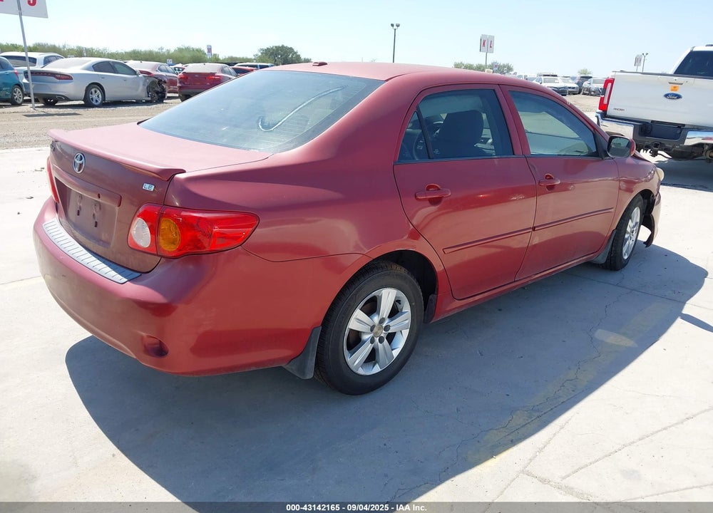 2010 TOYOTA COROLLA LE VIN: 1NXBU4EE6AZ260935