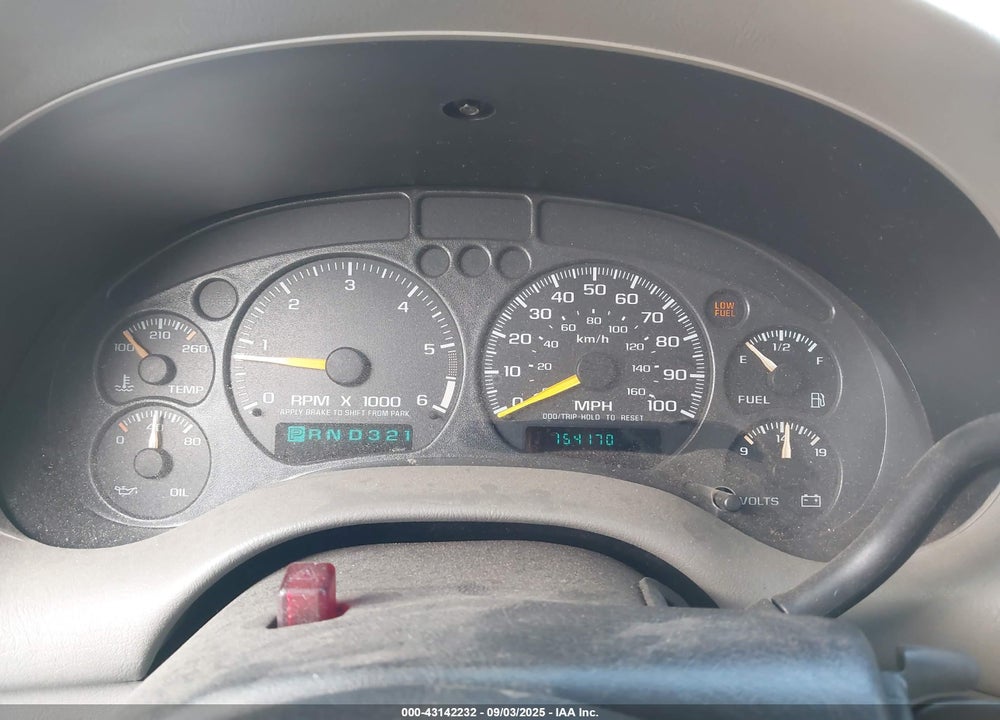 2000 CHEVROLET S-10 VIN: 1GCCS19W1YK297316