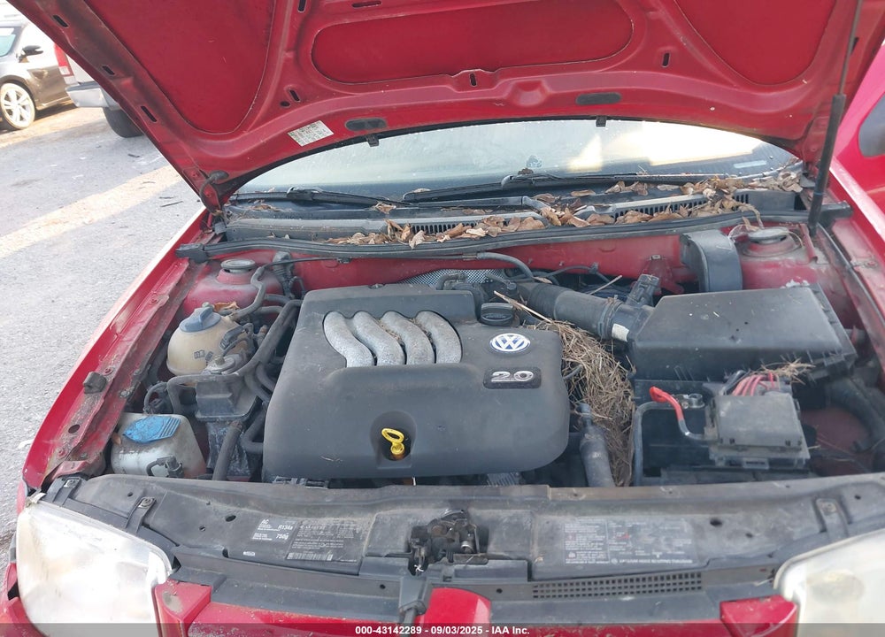 2001 VOLKSWAGEN JETTA GL VIN: 3VWRS29M21M039283