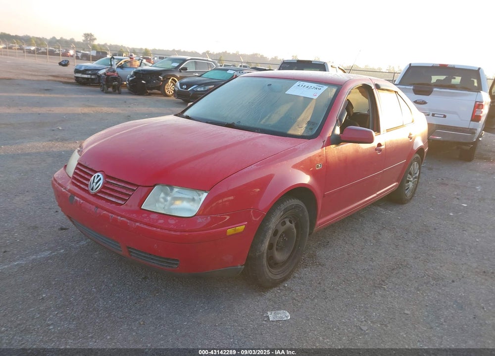 2001 VOLKSWAGEN JETTA GL VIN: 3VWRS29M21M039283